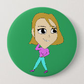 Badge Rond 10 Cm chibi (Devant)