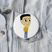 Badge Rond 10 Cm chibi (En situation)