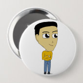 Badge Rond 10 Cm chibi (Devant & derrière)