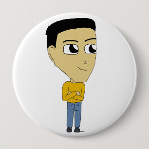 Badge Rond 10 Cm chibi