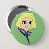 Badge Rond 10 Cm chibi (Devant & derrière)