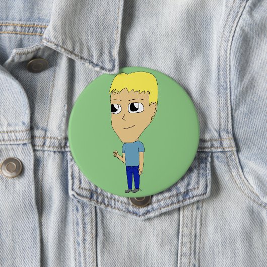 Badge Rond 10 Cm chibi (En situation)