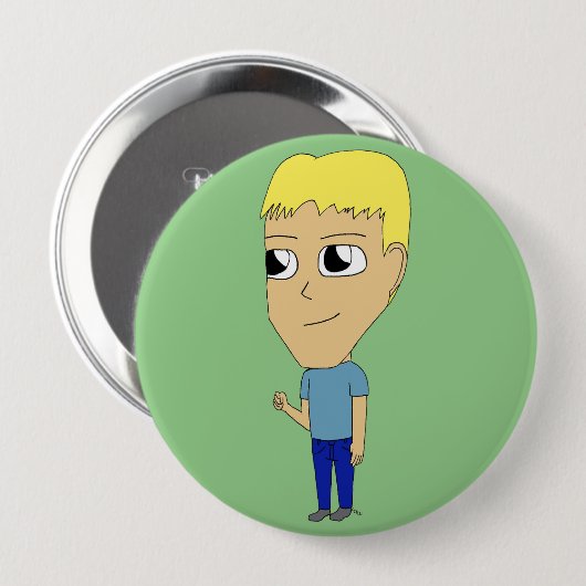 Badge Rond 10 Cm chibi (Devant & derrière)