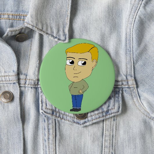 Badge Rond 10 Cm chibi (En situation)