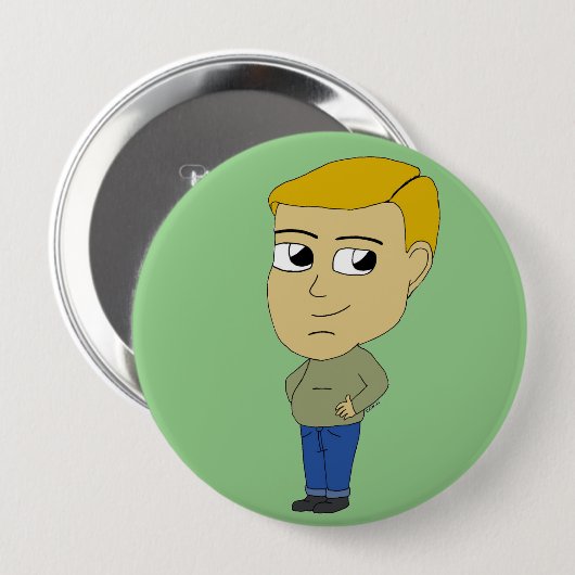 Badge Rond 10 Cm chibi (Devant & derrière)