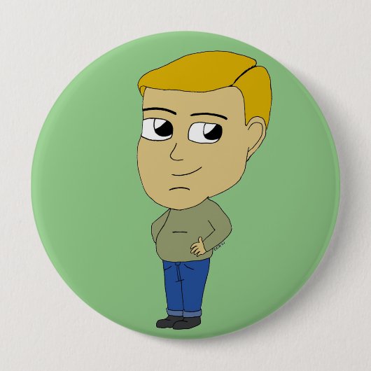 Badge Rond 10 Cm chibi (Devant)