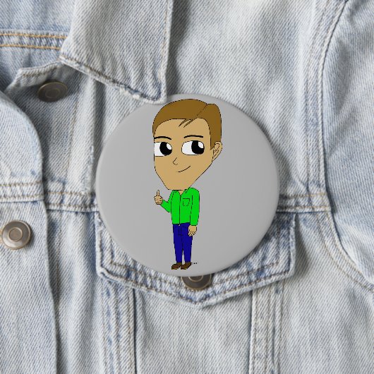 Badge Rond 10 Cm chibi (En situation)