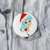 Badge Rond 10 Cm chibi (En situation)
