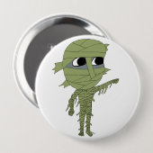 Badge Rond 10 Cm chibi mummy (Devant & derrière)