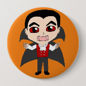 Badge Rond 10 Cm chibi vampire (Devant)