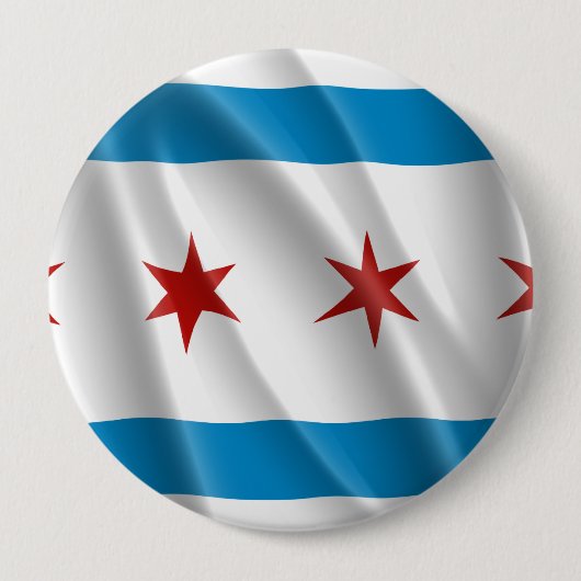 BADGE ROND 10 CM CHICAGO (Devant)
