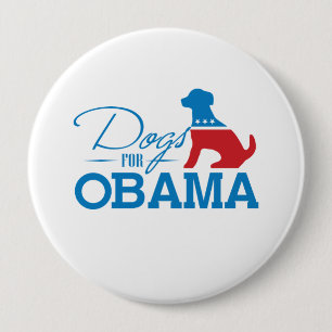 Badge Rond 10 Cm CHIENS POUR OBAMA - -.png