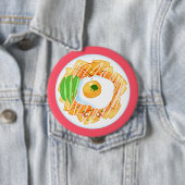 Badge Rond 10 Cm Chilaquiles Rojos (En situation)