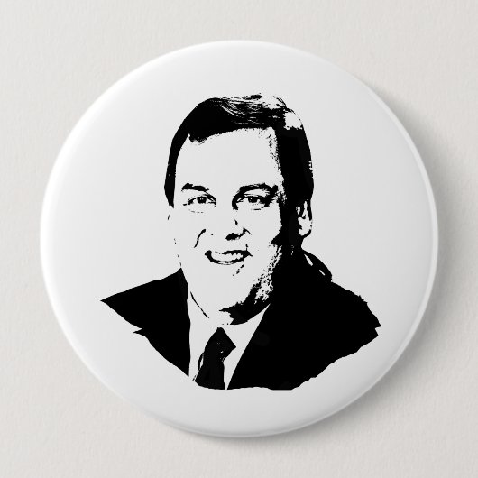 BADGE ROND 10 CM CHRIS CHRISTIE (Devant)