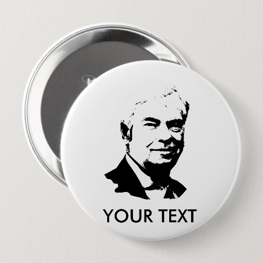 Badge Rond 10 Cm Chris Dodd (Devant & derrière)