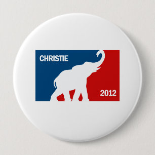 BADGE ROND 10 CM CHRISTIE 2012 PRO