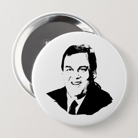 BADGE ROND 10 CM CHRISTIE DE CHRIS (Devant & derrière)
