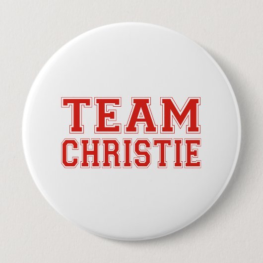 BADGE ROND 10 CM CHRISTIE D'ÉQUIPE (Devant)