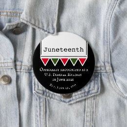 Badge Rond 10 Cm Citation du 10° juin Fête nationale américaine