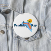 Badge Rond 10 Cm Clé de Perdido (En situation)