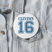 BADGE ROND 10 CM CLINTON EN 2016 .PNG (En situation)