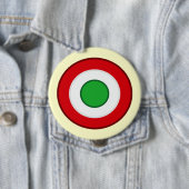 Badge Rond 10 Cm Coccarda Coppa Italie, Italie (En situation)