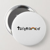 BADGE ROND 10 CM COEXISTEZ AVEC LA TOLÉRANCE - .PNG (Devant & derrière)