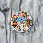 Badge Rond 10 Cm Collage photo (En situation)