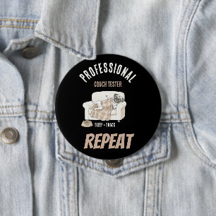 Badge Rond 10 Cm Collection Pattes Cozy