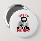 BADGE ROND 10 CM COMEY EST MON INTIME - - (Devant & derrière)