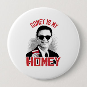BADGE ROND 10 CM COMEY EST MON INTIME - -
