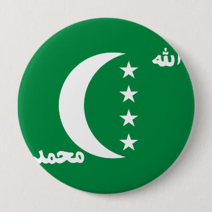Badge Rond 10 Cm Comores