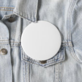 Badge Rond 10 Cm Conception simple blanche personnalisée Ajouter un (En situation)