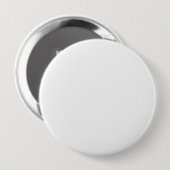 Badge Rond 10 Cm Conception simple blanche personnalisée Ajouter un (Devant & derrière)