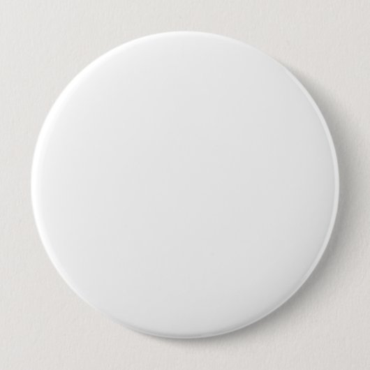 Badge Rond 10 Cm Conception simple blanche personnalisée Ajouter un (Devant)