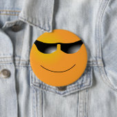 Badge Rond 10 Cm Cool (En situation)