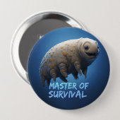 Badge Rond 10 Cm Cool Tardigrade tee - shirt (Devant & derrière)
