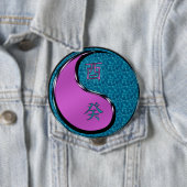 Badge Rond 10 Cm Coq d'eau (En situation)