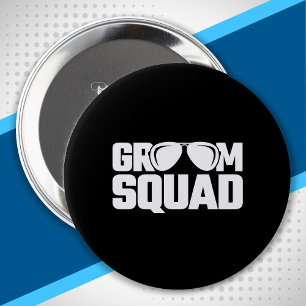 Badge Rond 10 Cm Correspondance Groomsman Group Groomsmen Bachelor 