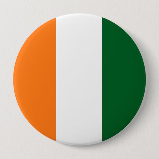 Badge Rond 10 Cm Côte d'Ivoire (Devant)