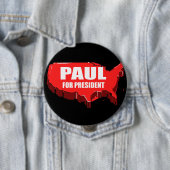 BADGE ROND 10 CM COUCHE-POINT PAUL 2012 (En situation)