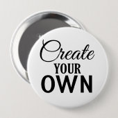 Badge Rond 10 Cm Créez votre propre (Devant & derrière)