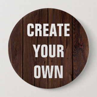 Badge Rond 10 Cm Créez votre propre regard en bois de plancher