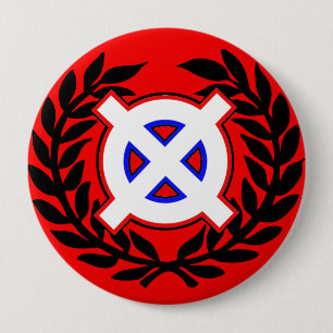 Badge Rond 10 Cm Croix celtique