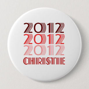 BADGE ROND 10 CM CRU 2012 DE CHRISTIE
