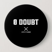 Badge Rond 10 Cm Crypto de mème XRP Crypto crypto 0 devis de doute (Devant)