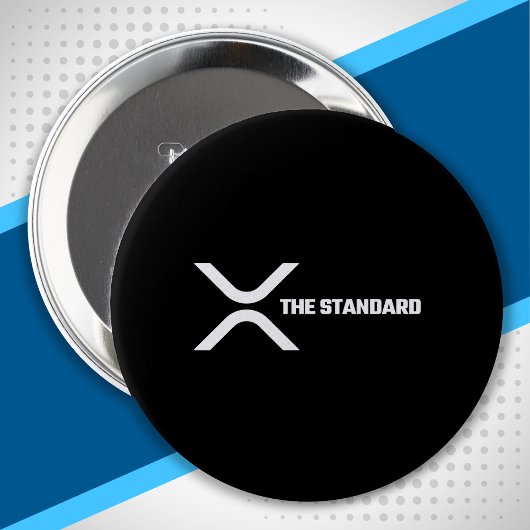 Badge Rond 10 Cm Cryptomonnaie de mème XRP Crypto Le devis standard