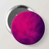 Badge Rond 10 Cm Custom Magenta Gradient Button (Devant & derrière)