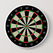 Badge Rond 10 Cm Dart Board (Devant)