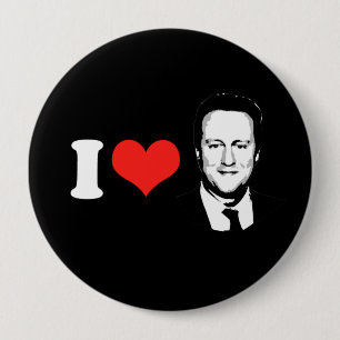 Badge Rond 10 Cm David Cameron